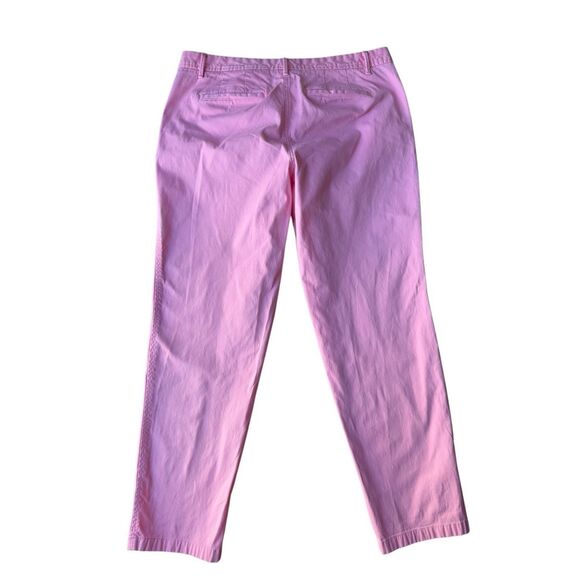 Talbots Pink Garment Dyed Relaxed Chinos Size 10 - Picture 5 of 11